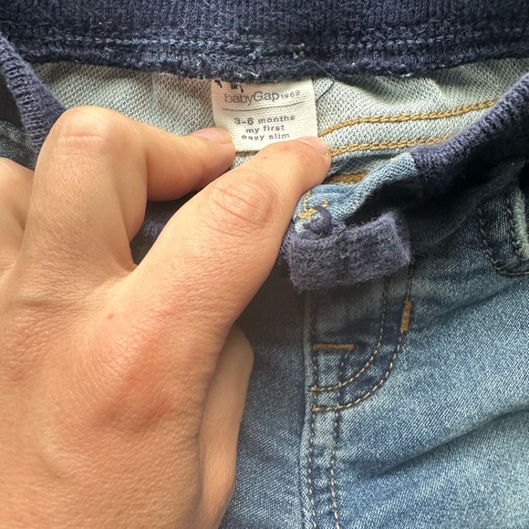 Lot of 7 baby boy pants, Baby Gap, Marks & Spencer Denim Jeans, Carter’s, 6month - Picture 7 of 14